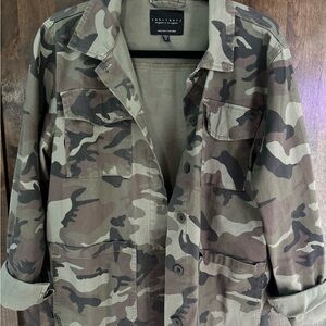 Sanctuary army green camo jacket